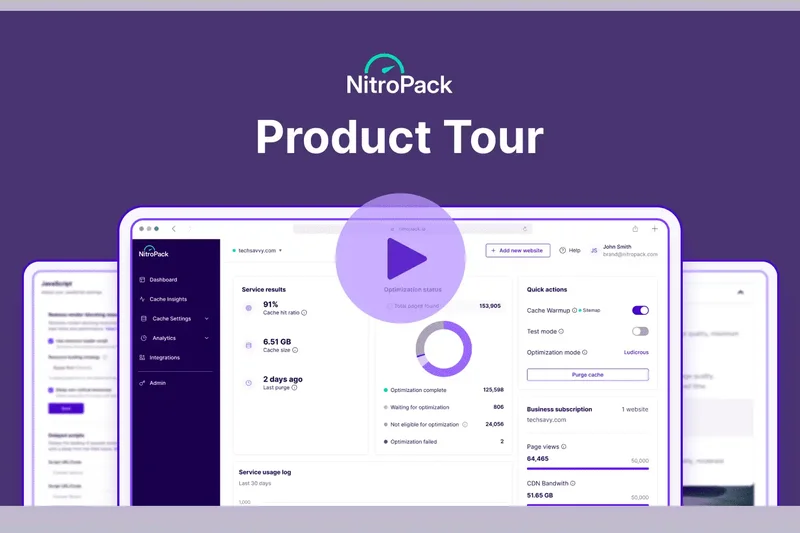 NitroPack Optimization CDN