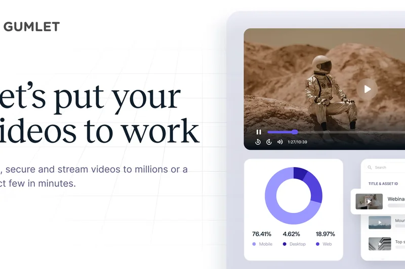 Gumlet Video &amp; Image CDN