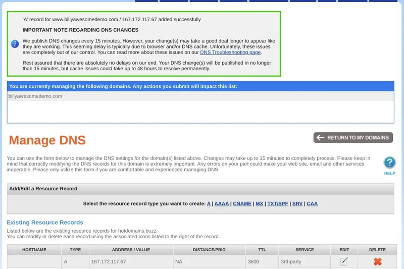 NameSilo Domain Registration