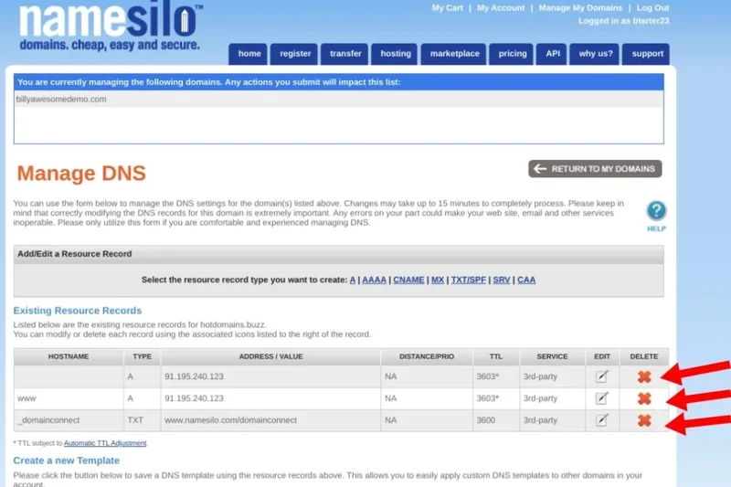 NameSilo Domain Registration