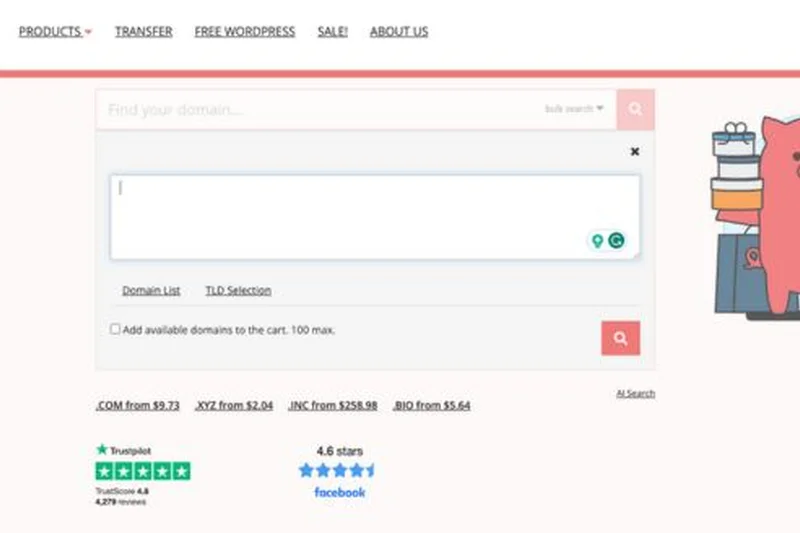 Porkbun Domain Registration