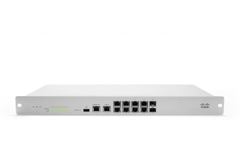 Cisco Meraki MX100 Security and SD-WAN Appliance