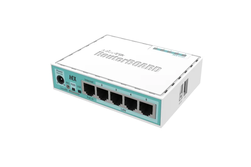 MikroTik hEX (RB750Gr3) 5-Port Gigabit Router