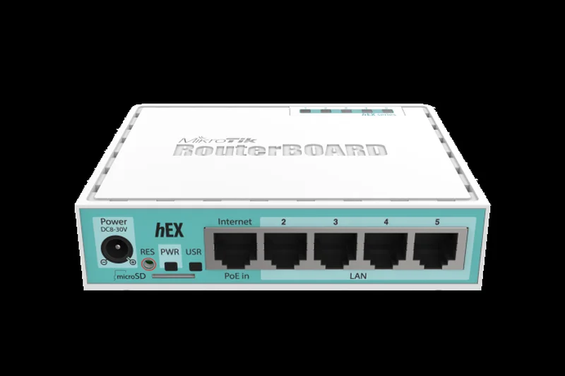 MikroTik hEX (RB750Gr3) 5-Port Gigabit Router