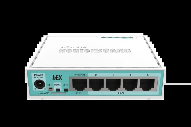 MikroTik hEX (RB750Gr3) 5-Port Gigabit Router