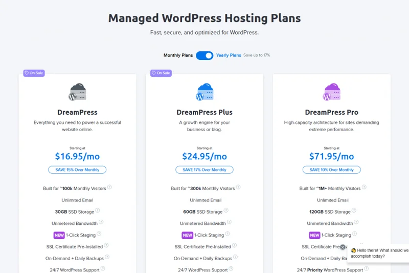 DreamPress Managed WordPress