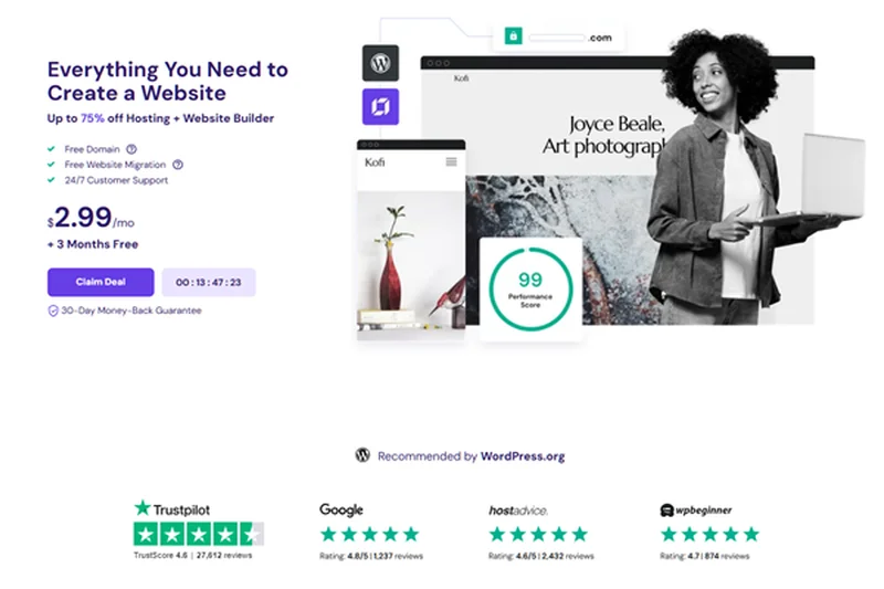 Hostinger Cloud Startup