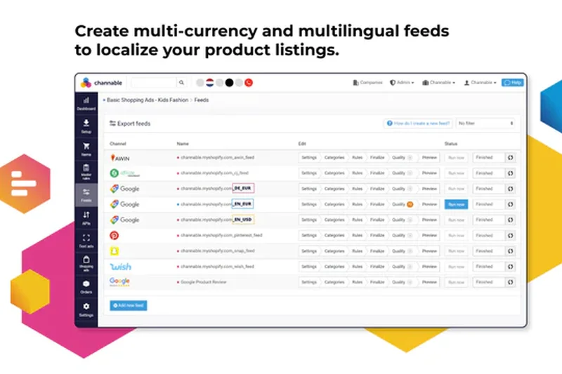 Channable Feed Management