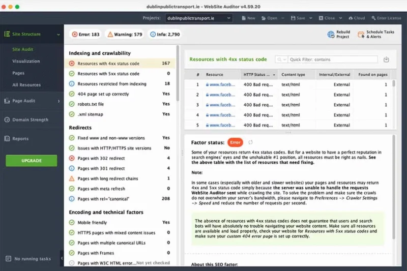 SEO PowerSuite Rank Tracker