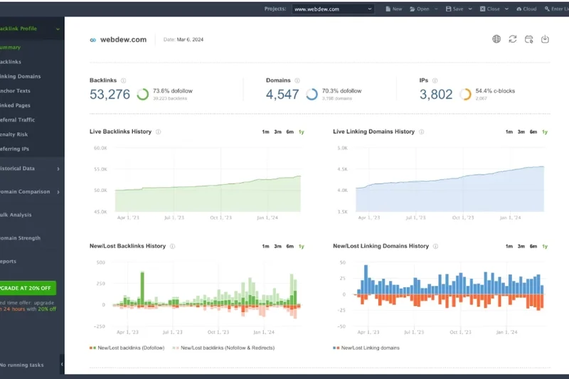 SEO PowerSuite Rank Tracker