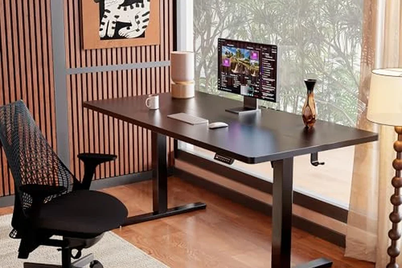 ErGear Electric Standing Desk with Drawers &amp; USB Ports