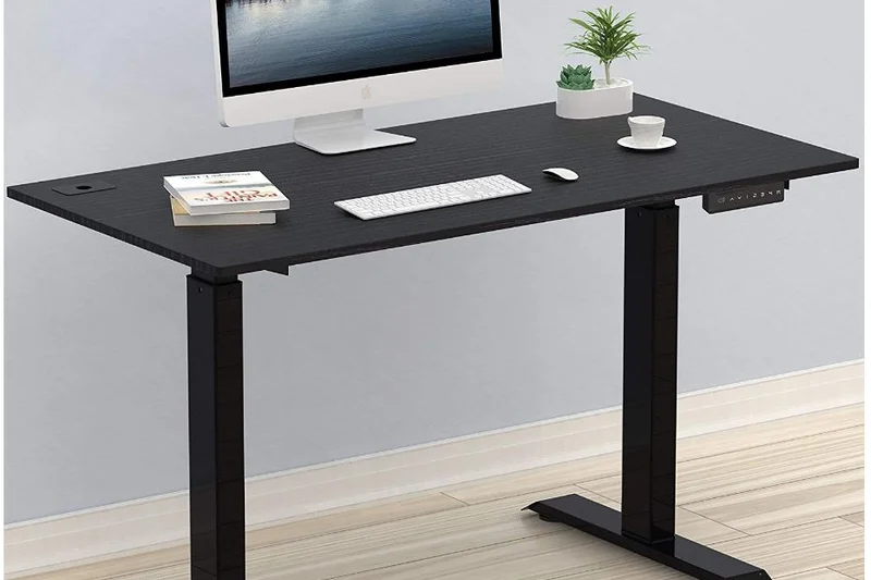 SHW 55-Inch Large Electric Computer Desk