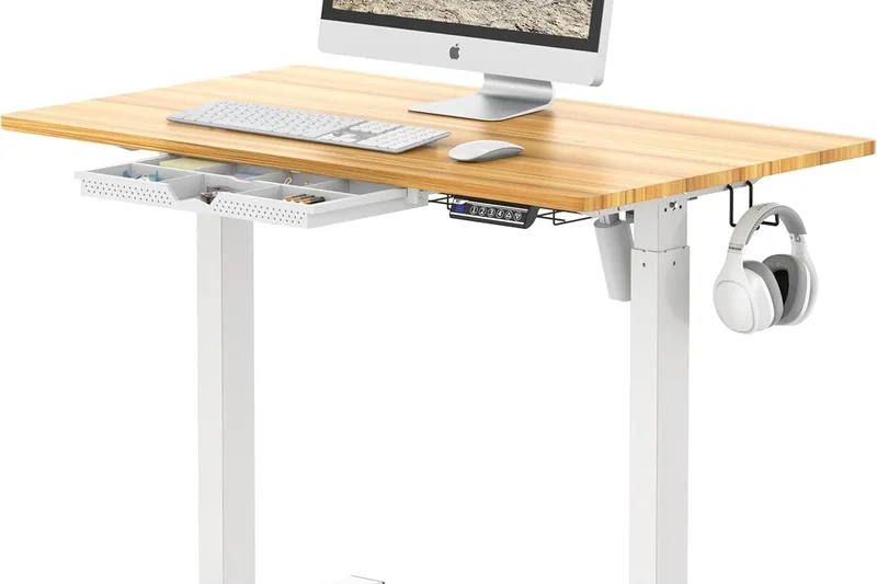 SHW Memory Preset Electric Standing Desk 40x22