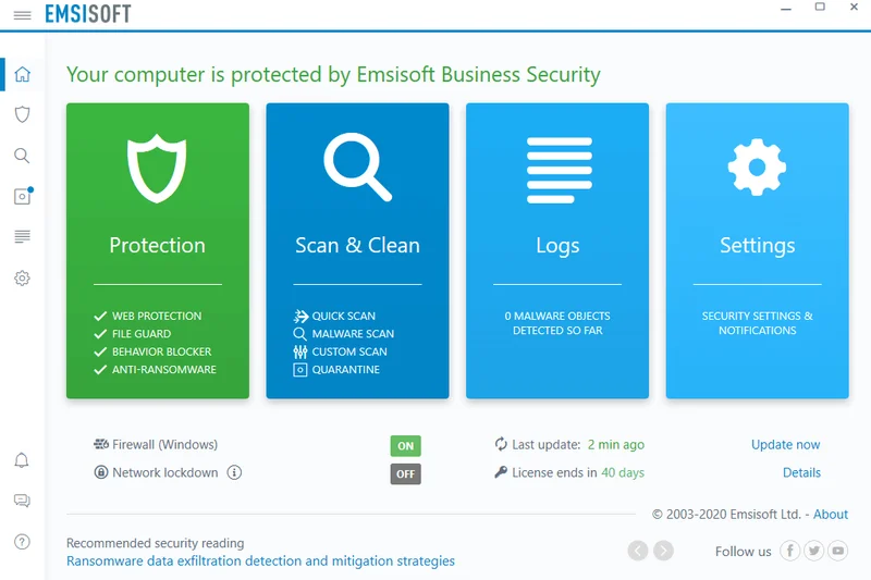 Emsisoft Business Security