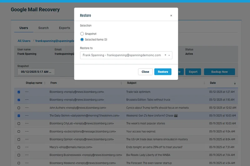 Datto SaaS Protection