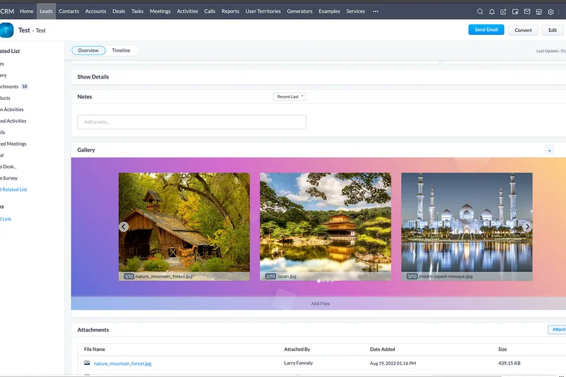 Zoho CRM