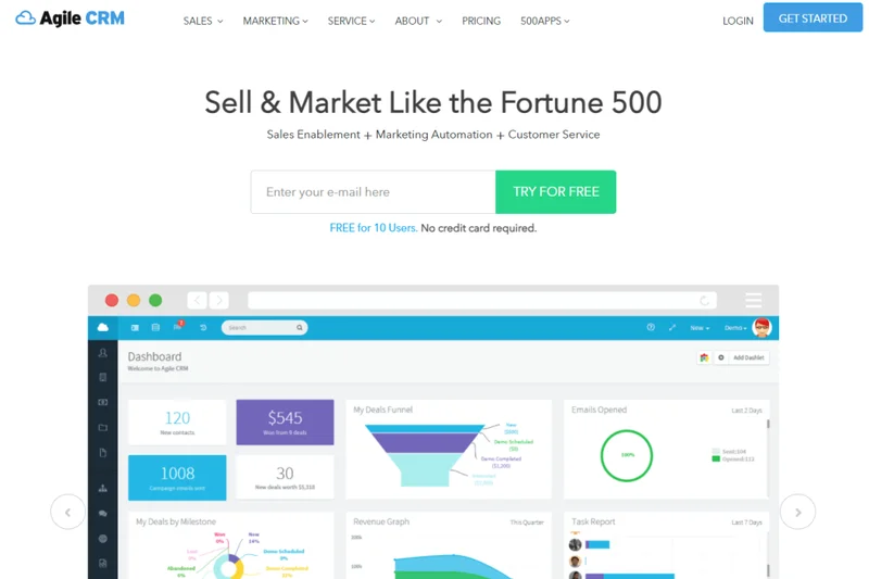 Agile CRM Free Edition