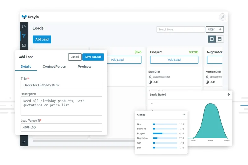 Krayin Open Source CRM