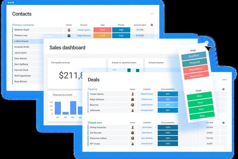 Monday Sales CRM Free