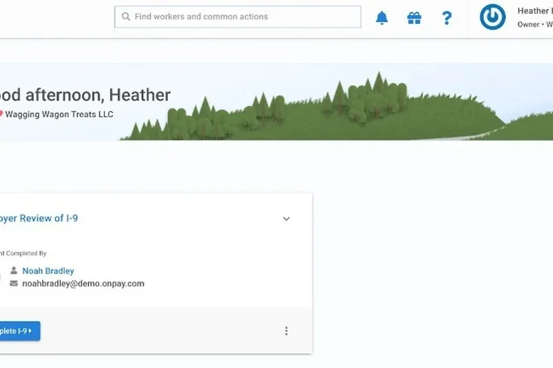 OnPay HR &amp; Payroll