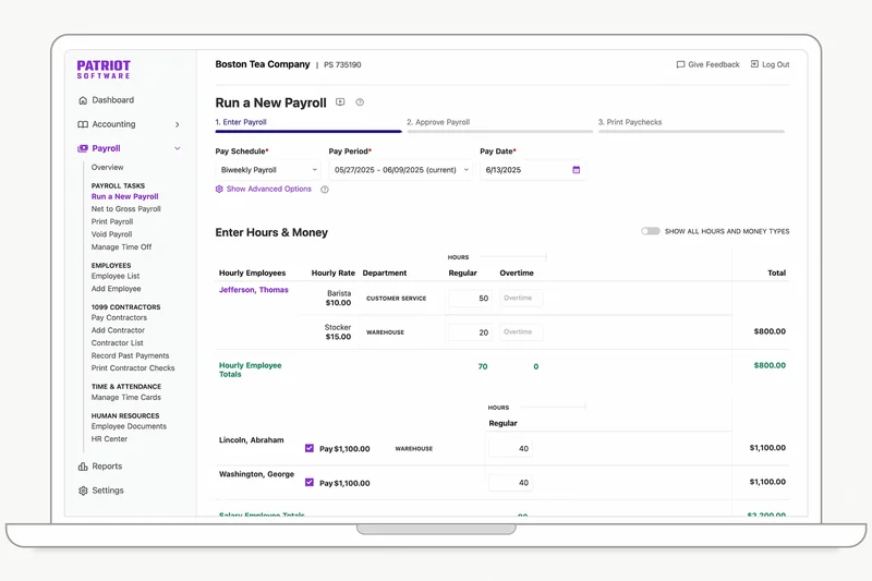 Patriot Payroll &amp; HR