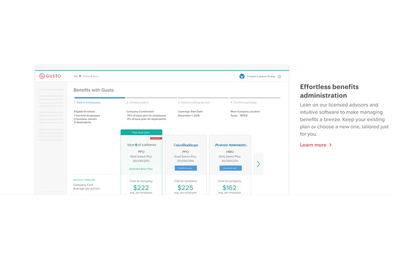 Gusto HR &amp; Payroll