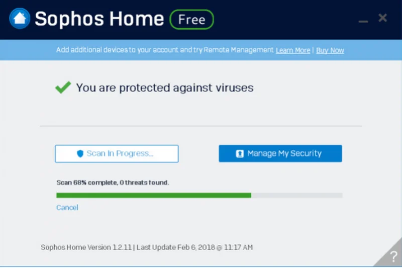 Sophos Home Free