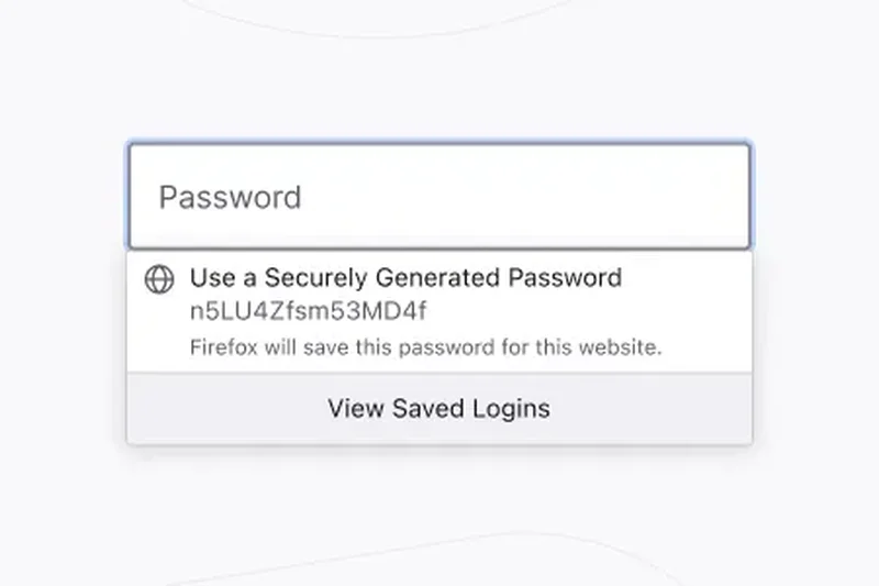 Firefox Password Manager