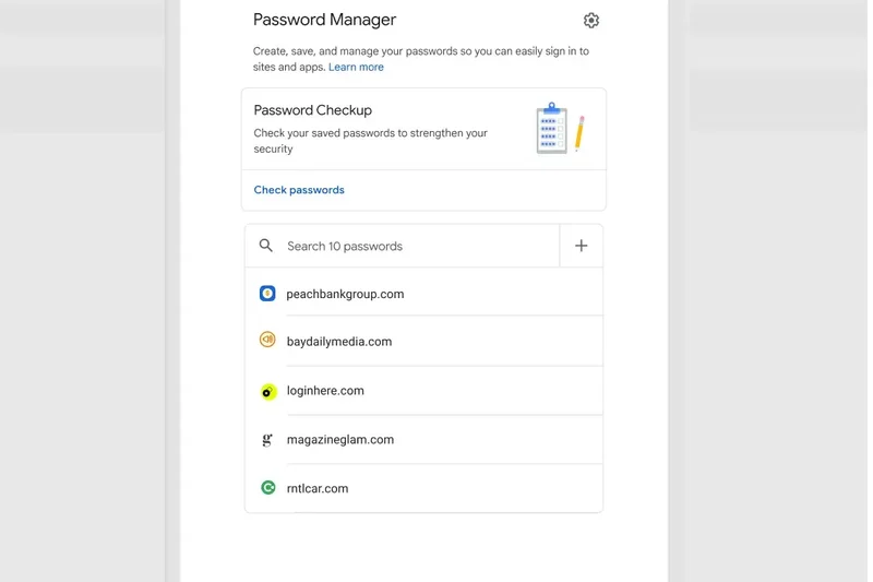 Google Password Manager