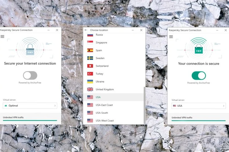 Kaspersky VPN Secure Connection