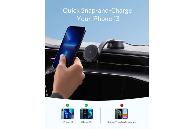 Anker 613 MagGo Magnetic Wireless Car Charger