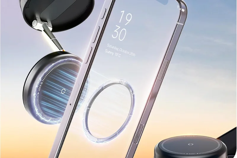 Riocally Upgraded Vacuum Magnetic Car Mount