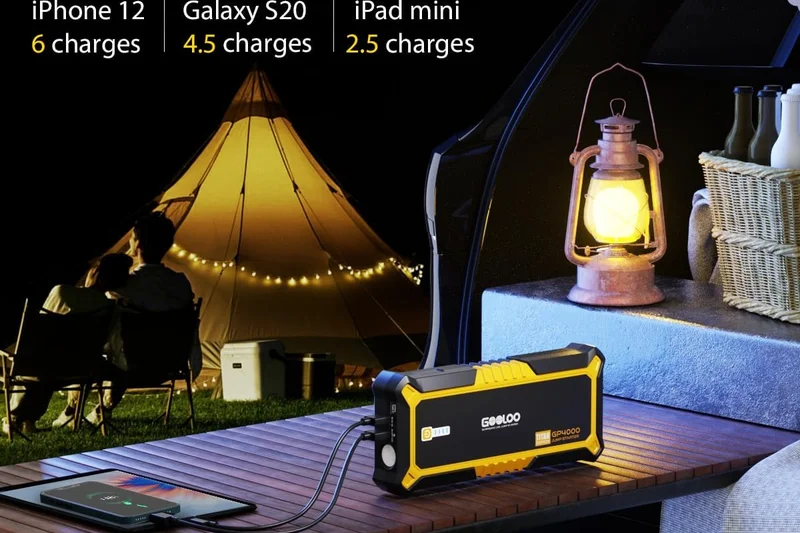 GOOLOO GP4000 4000A Peak Jump Starter