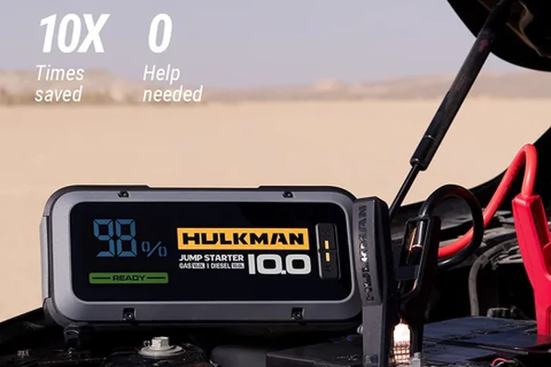 HULKMAN Alpha 100 4000A Heavy Duty Jump Starter