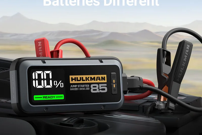 HULKMAN Alpha 85S Pre-Heat Smart Jump Starter