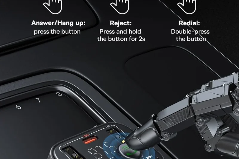 Baseus Car Bluetooth FM Transmitter