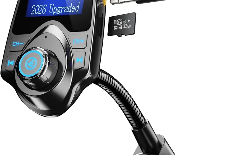 Nulaxy KM18 Wireless Bluetooth FM Transmitter