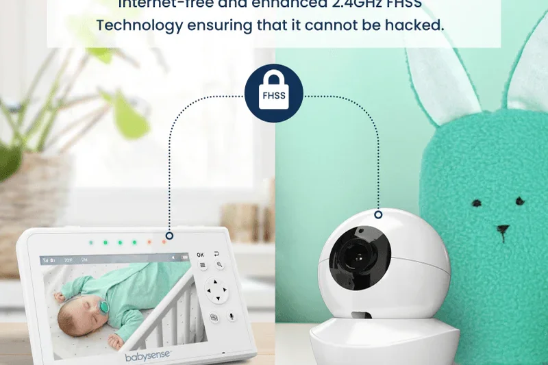 Babysense HD Split-Screen Baby Monitor (HD S2)