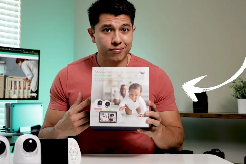 Babysense MaxView 5.5" 1080p Split-Screen Monitor