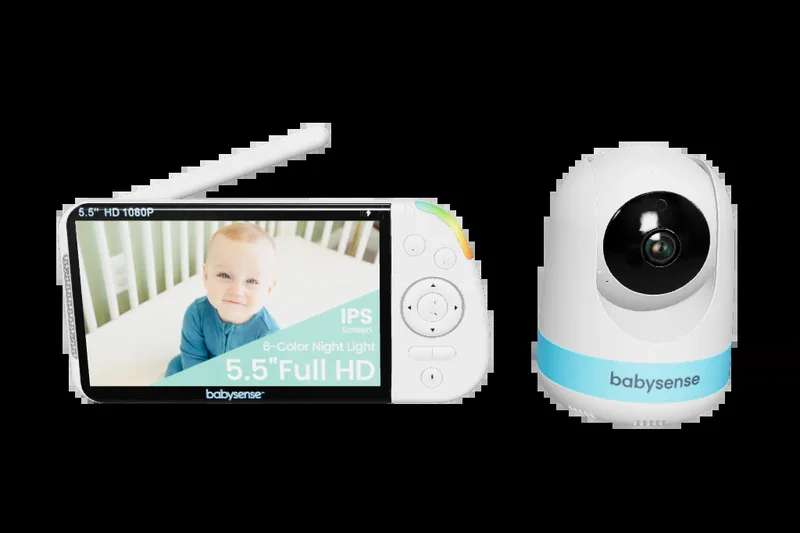 Babysense MaxView 5.5" 1080p Split-Screen Monitor