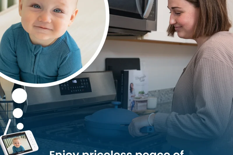 Babysense Prisma Split-Screen Baby Monitor