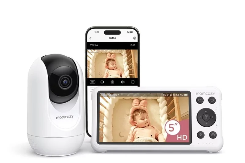 Momcozy 5" Dual-Mode Smart Baby Monitor