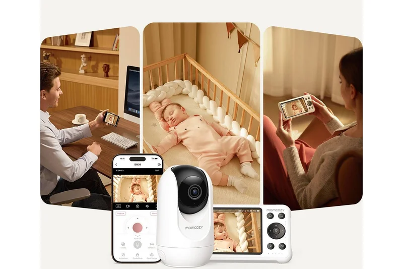 Momcozy 5" Dual-Mode Smart Baby Monitor