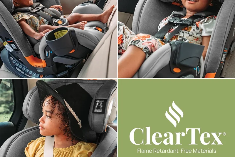 Chicco OneFit ClearTex All-in-One Convertible Car Seat