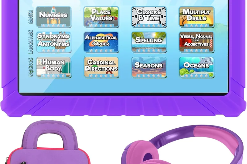 Contixo V8 7-inch Kids Tablet - Purple