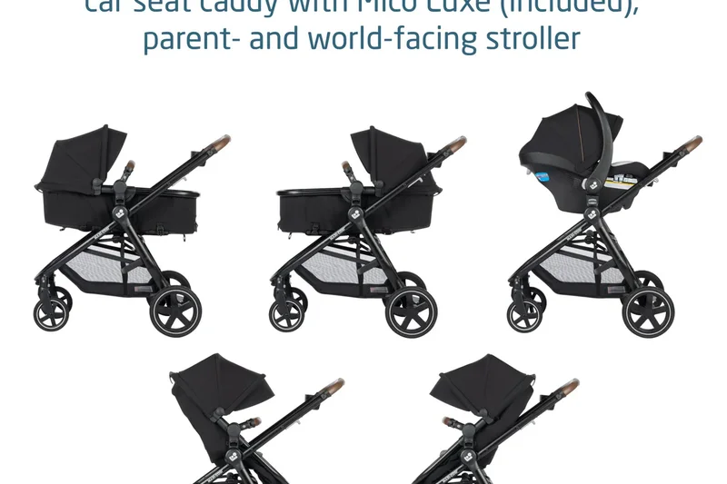 Zelia Luxe 5-in-1 Modular Travel System