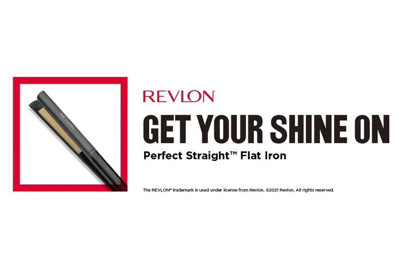 Revlon Smooth Brilliance Ceramic Hair Flat Iron