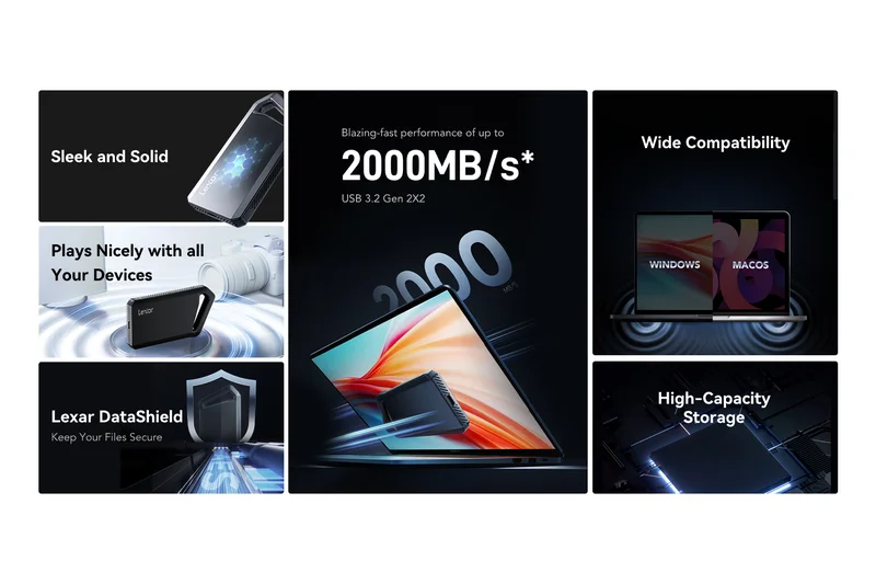 Lexar Professional SL600 Portable SSD