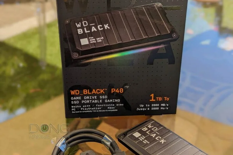 WD Black P40 Game Drive SSD