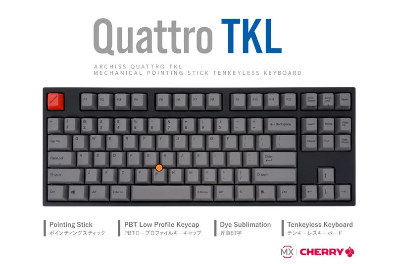 Archiss Quattro TKL (JIS)